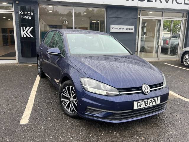 Volkswagen Golf 1.6 TDI S Euro 6 (s/s) 5dr Hatchback Diesel Blue