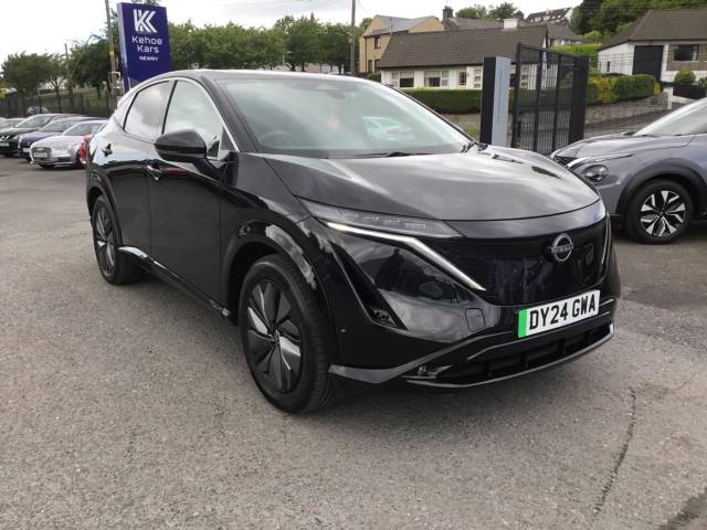 Nissan Ariya 87kWh Evolve Auto 5dr 22kW Charger SUV Electric Black