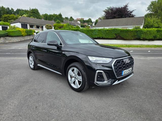 Audi Q5 2.0 TFSIe 50 S line S Tronic quattro Euro 6 (s/s) 5dr 17.9kWh SUV Hybrid Black