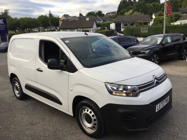 Citroen Berlingo 1.5 BlueHDi 1000 Enterprise Edition M SWB Euro 6 (s/s) 5dr Panel Van Diesel White