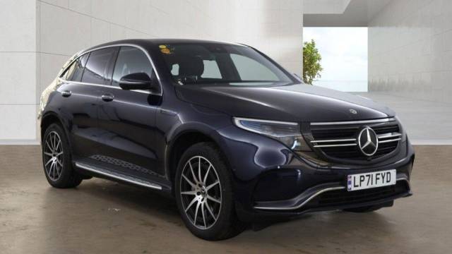 Mercedes-Benz Eqc EQC 400 80kWh AMG Line Auto 4MATIC 5dr SUV Electric Blue