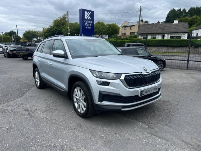 Skoda Kodiaq 2.0 TDI SE Drive DSG 4WD Euro 6 (s/s) 5dr (7 Seat) SUV Diesel Silver