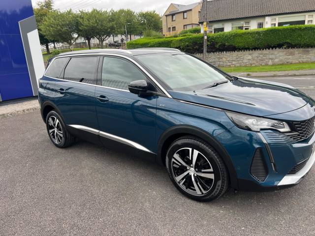 Peugeot 5008 1.2 PureTech GT EAT Euro 6 (s/s) 5dr SUV Petrol Blue