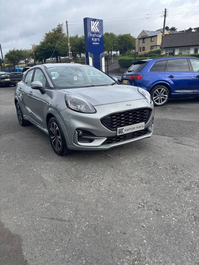 Ford Puma 1.0T EcoBoost MHEV ST-Line Euro 6 (s/s) 5dr SUV Hybrid Silver