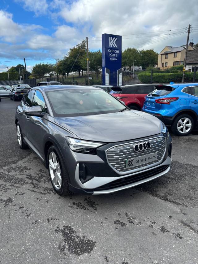 Audi Q4 e-tron 40 S line Sportback Auto 5dr 82kWh SUV Electric Grey