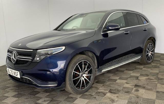 Mercedes-Benz Eqc EQC 400 80kWh AMG Line Auto 4MATIC 5dr SUV Electric Blue