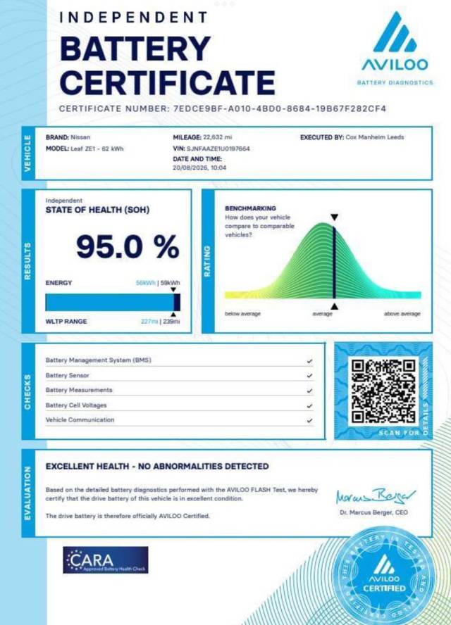 2023 Nissan Leaf 59kWh e+ N-Connecta Auto 5dr