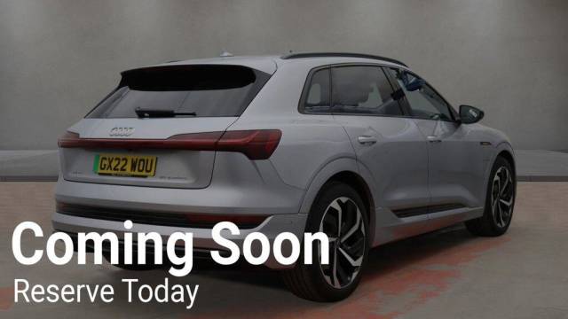 2022 Audi E-tron 50 Black Edition Auto quattro 5dr 71.2kWh (11kW Charger)
