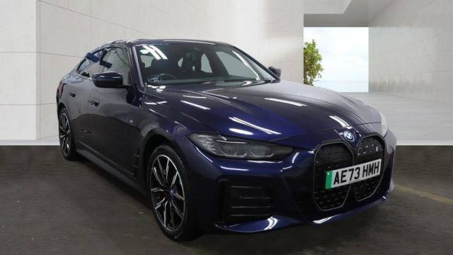 BMW I4 40 83.9kWh M Sport Gran Coupe Auto eDrive 5dr Hatchback Electric Blue