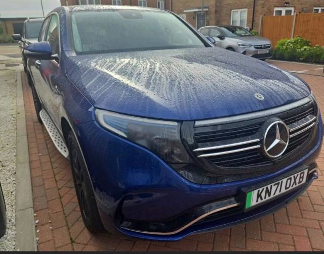 Mercedes-Benz Eqc EQC 400 80kWh AMG Line Auto 4MATIC 5dr SUV Electric Blue