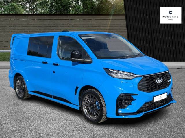 Ford E-Transit Custom 320 65kWh MS-RT Crew Van Auto L1 H1 5dr Combi Van Electric Blue