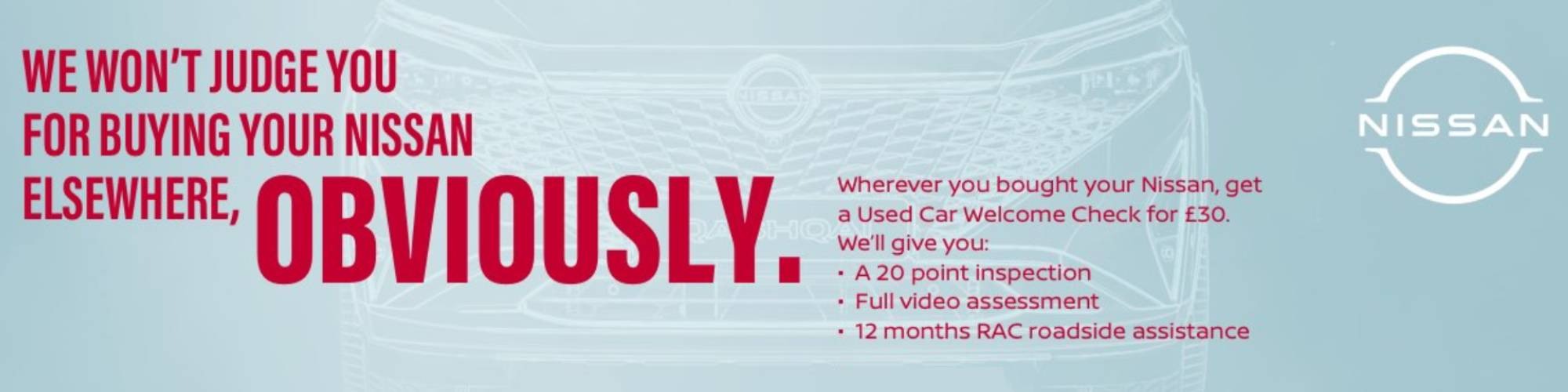 Nissan Welcome Check